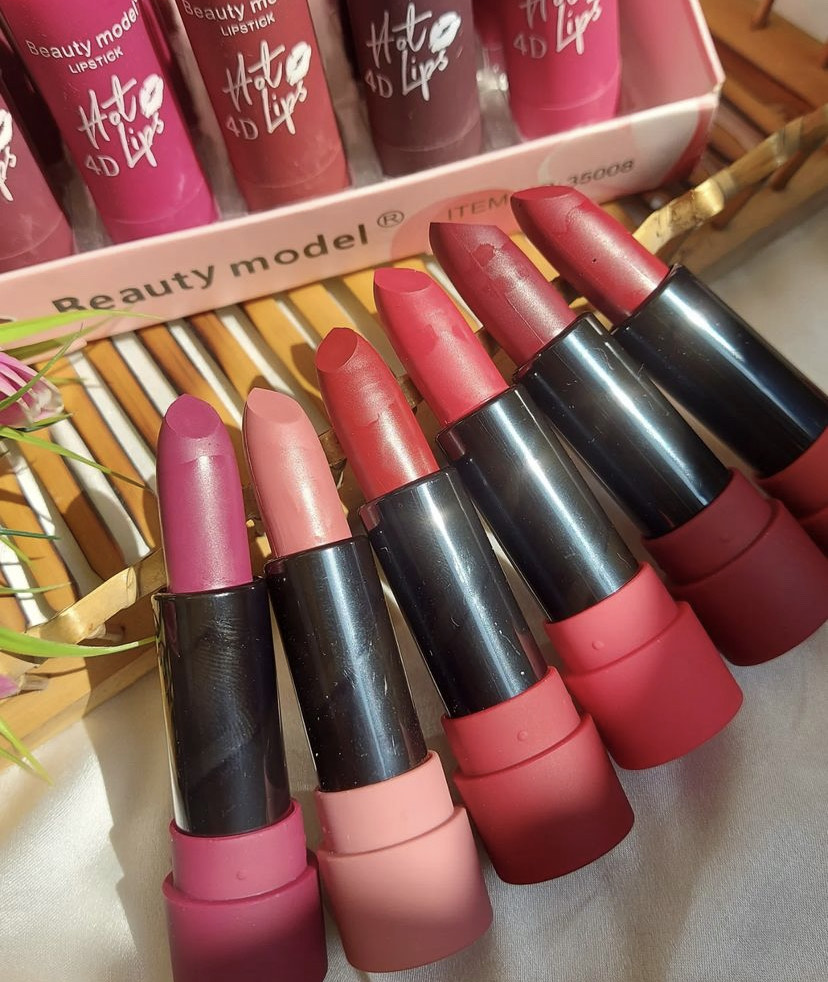 BEAUTY MODEL MATTE LIPSTICKS- SET OF 6