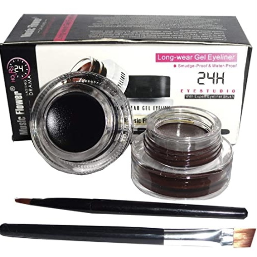 GEL LINER BLACK AND BROWN