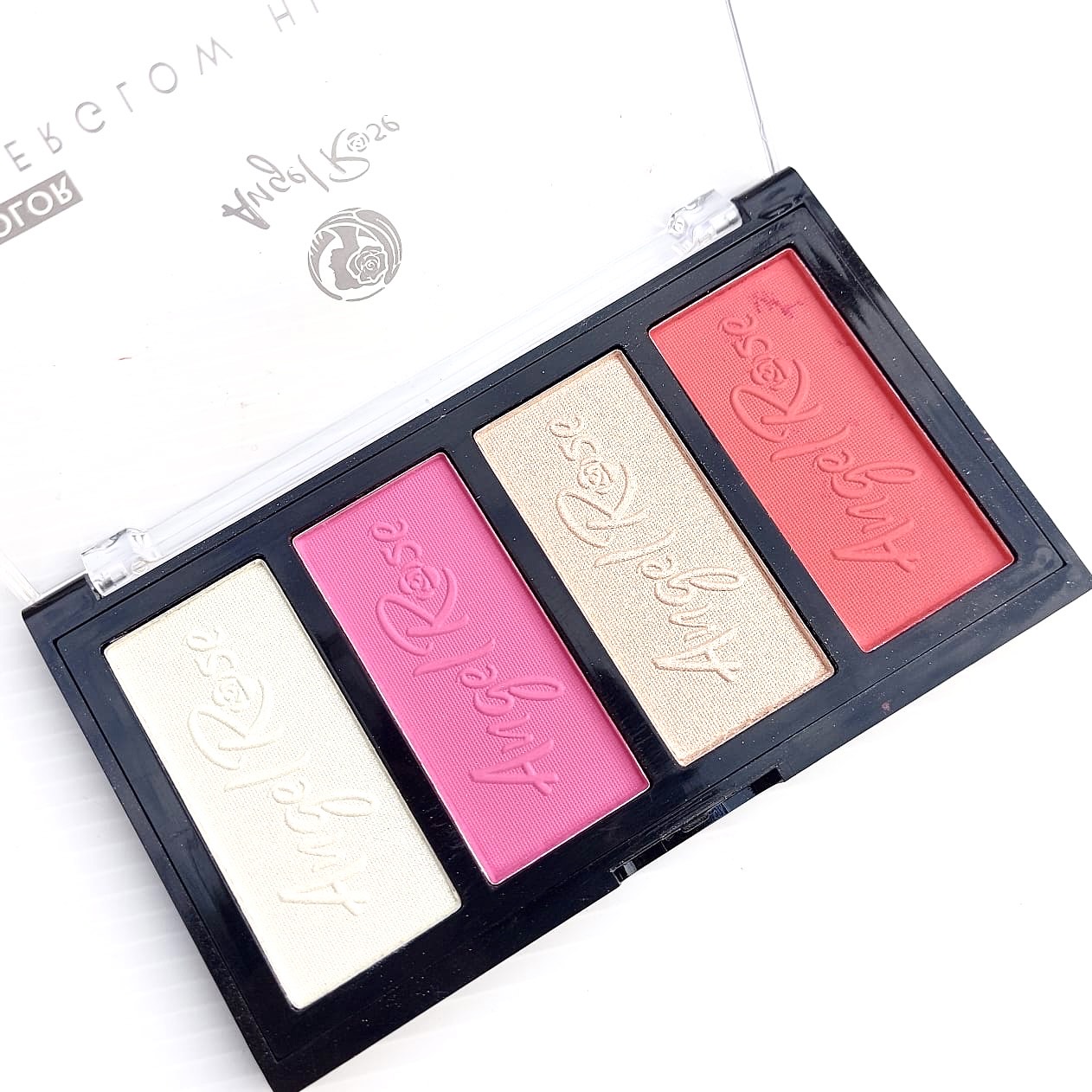 ANGELROSE BLUSHER & HIGHLIGHTER PALETTE