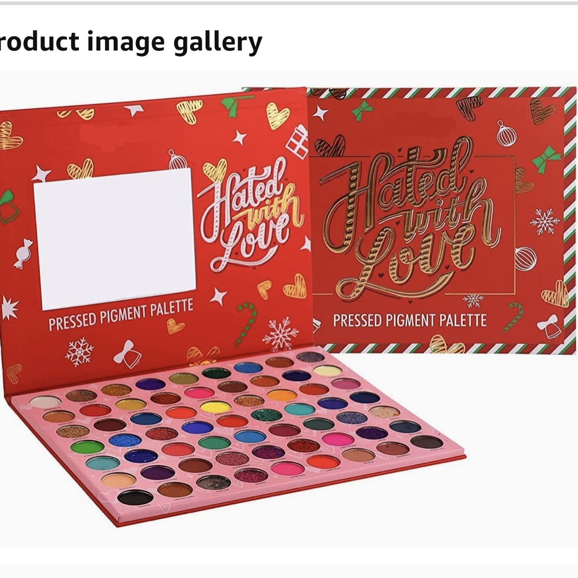 HATED WITH LOVE EYESHADOW- RED