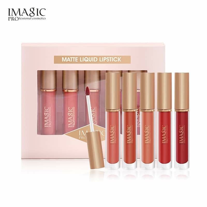 IMAGIC LIQUID LIPSTICK SET OF 6 COLOR
