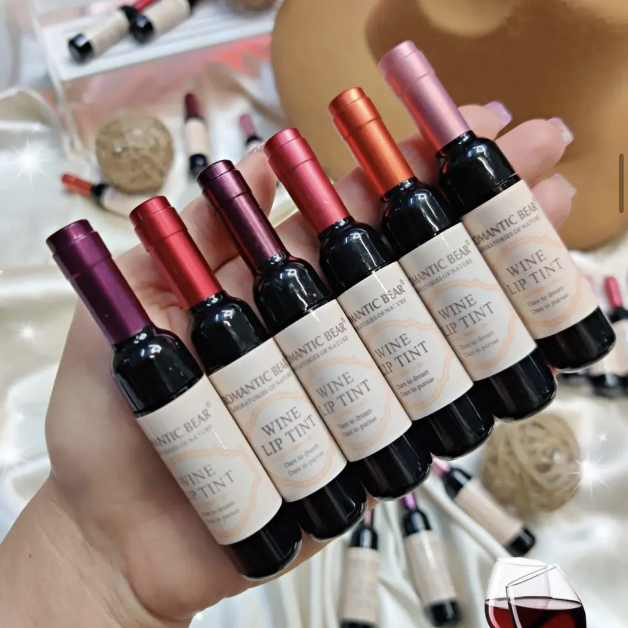WINE MATTE LIPGLOSS | SET OF 6