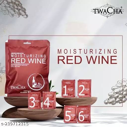 Twacha Facial kit- Red Wine