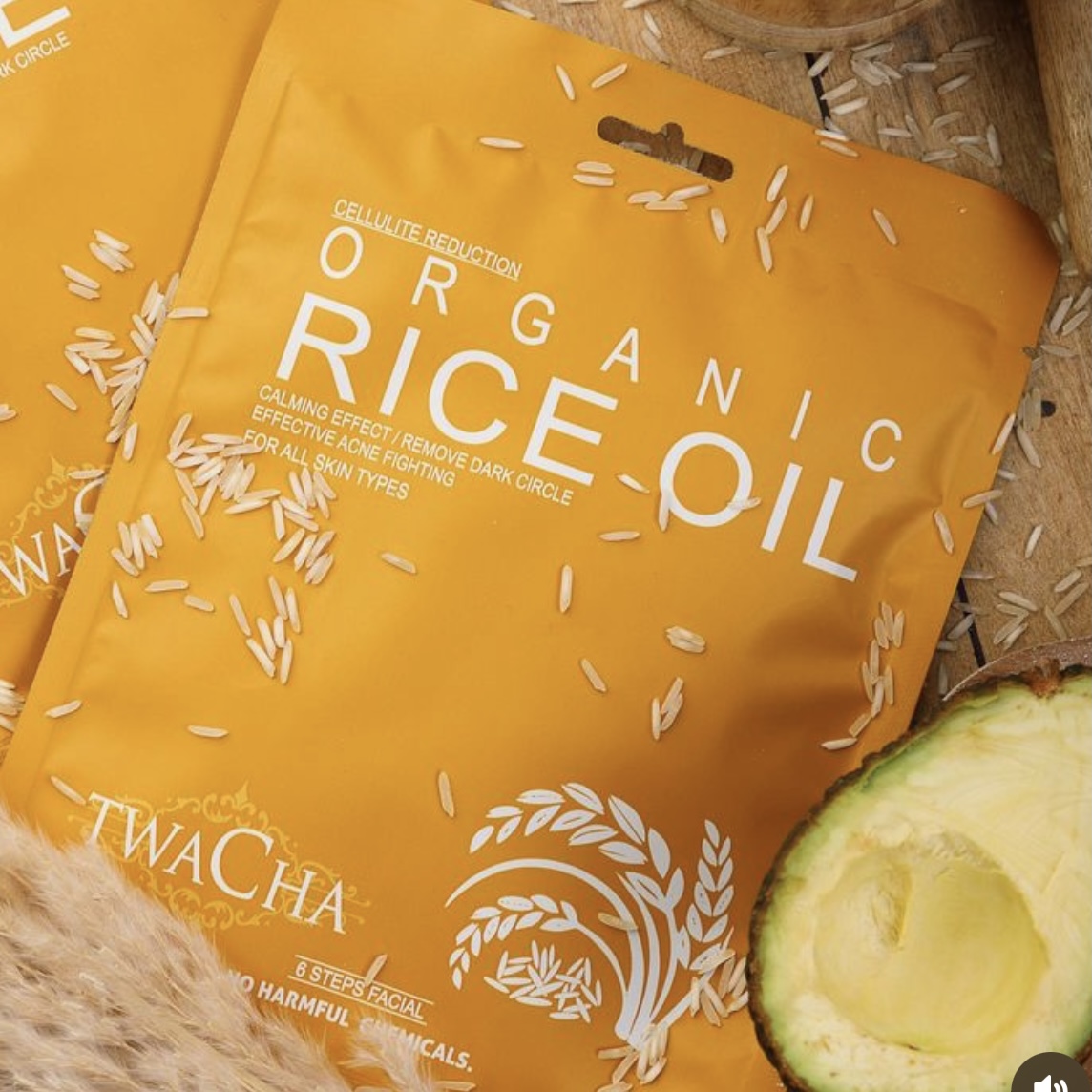 Twacha Facial Kit- Rice Oil