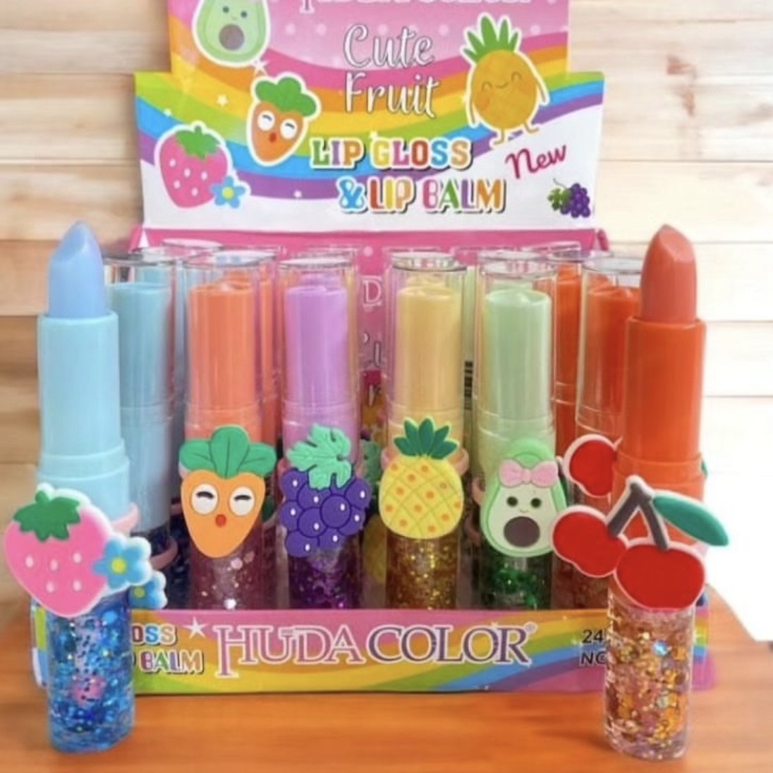 DUAL FRUIT LIPBALM & LIPGLOSS