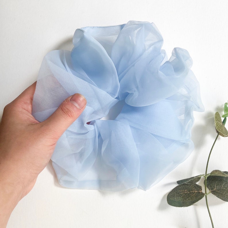 XXL ORGANZA FABRIC SCRUNCHIE