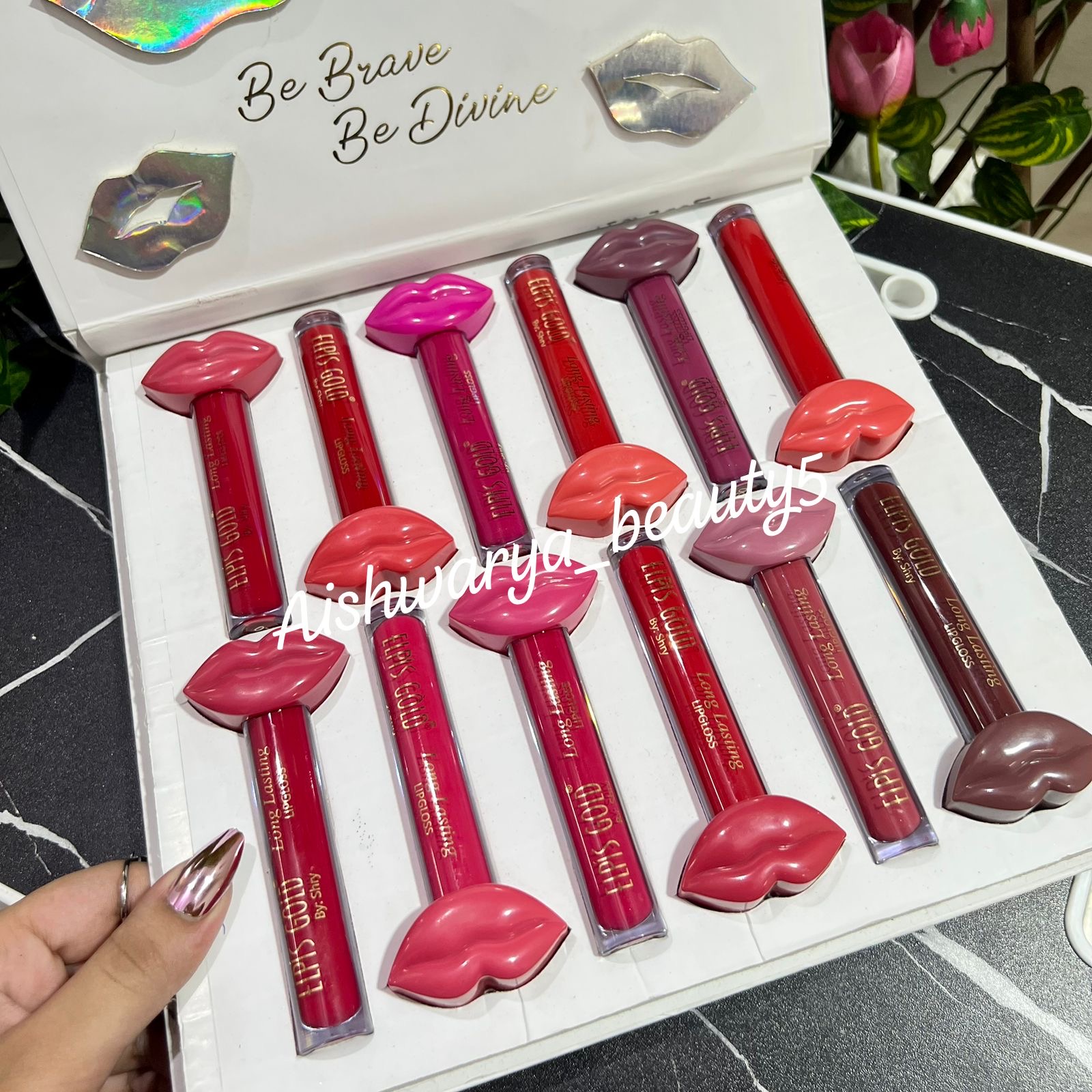 ELPIS GOLD | LIPSHAPE LIPSTICKS | SET OF 6