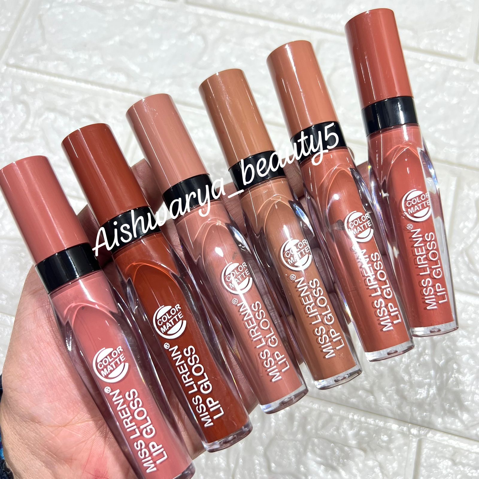 MISS LIRENN MATTE COLOR NUDE LIPSTICKS
