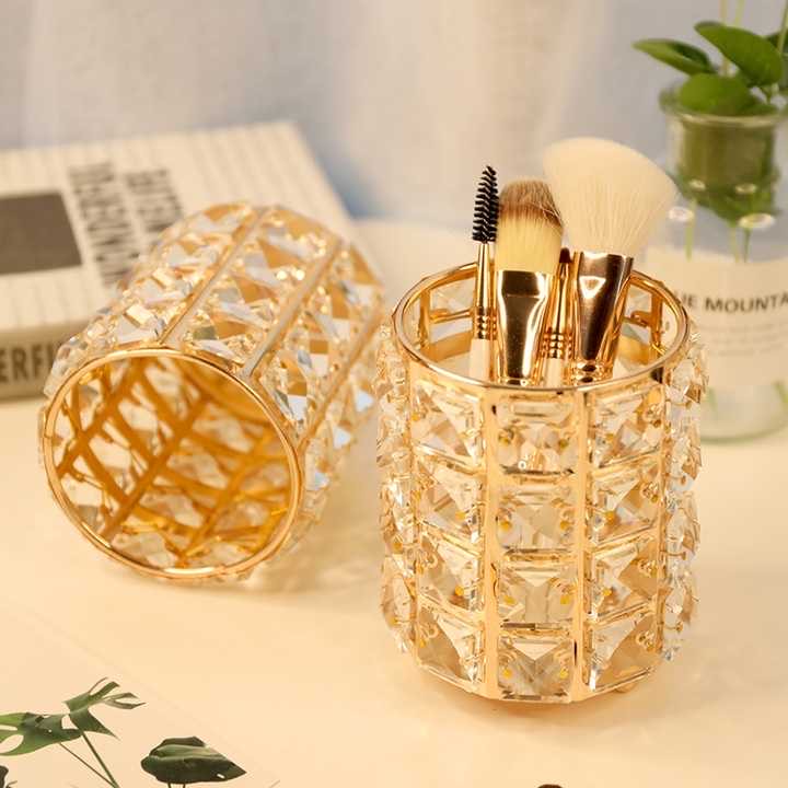 Crystal Makeup Brush Holder