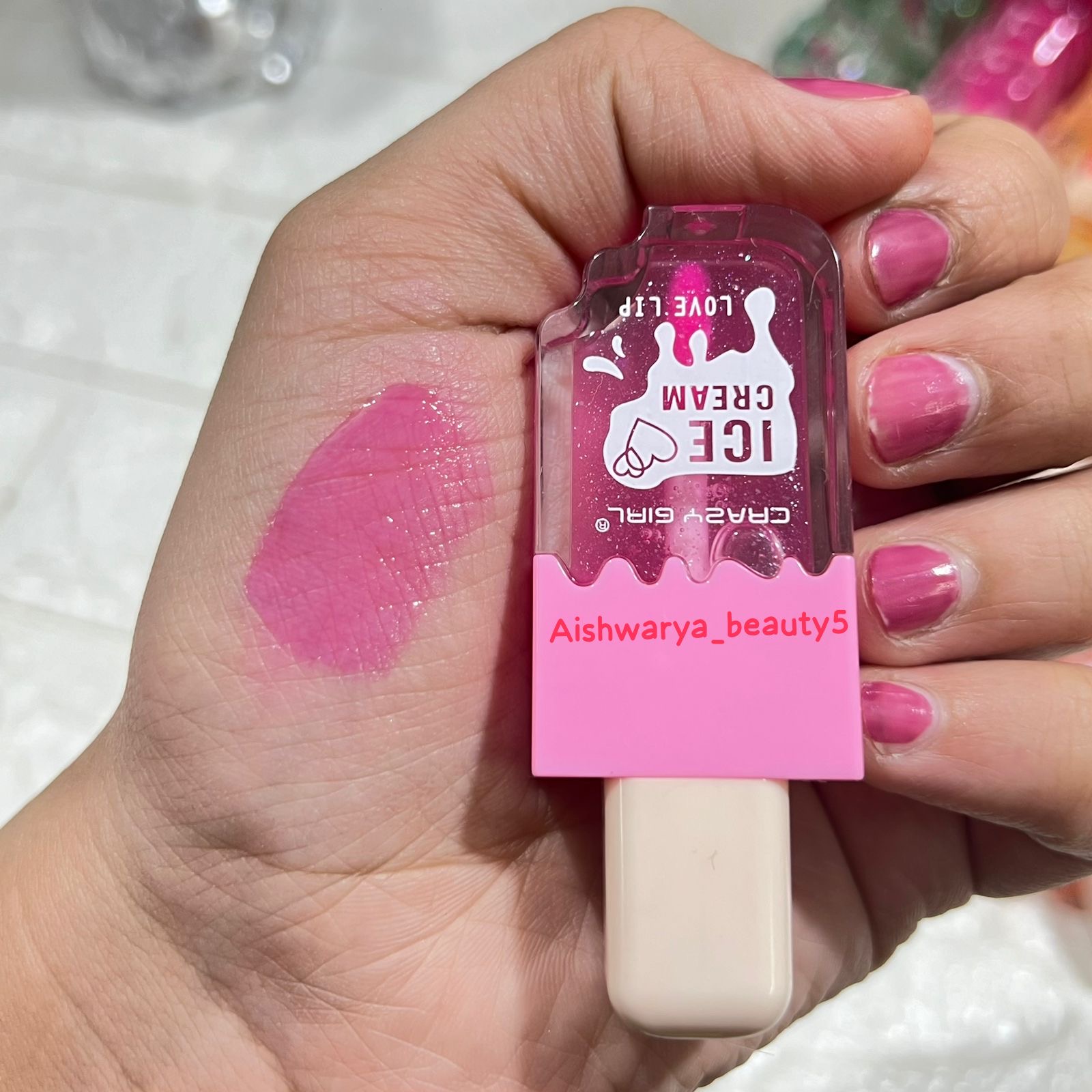 Ice Cream Lipgloss | Color Changing Magic Gloss
