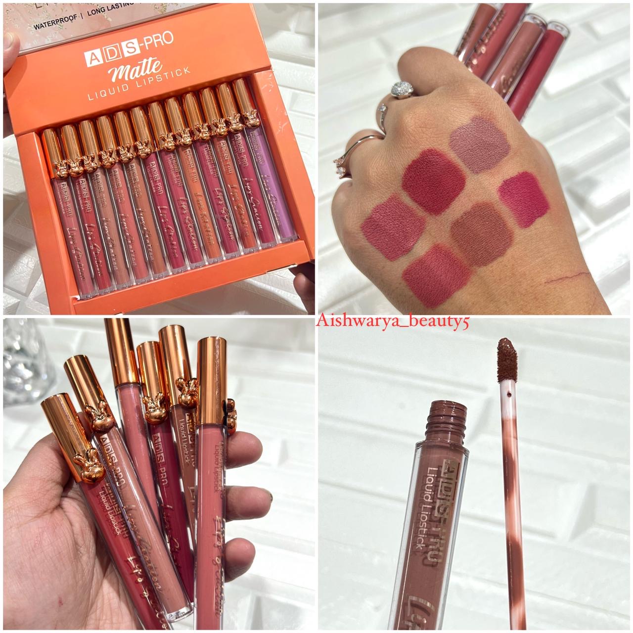 Ads Pro Hunny Bunny Nude lipstick | Set of 6