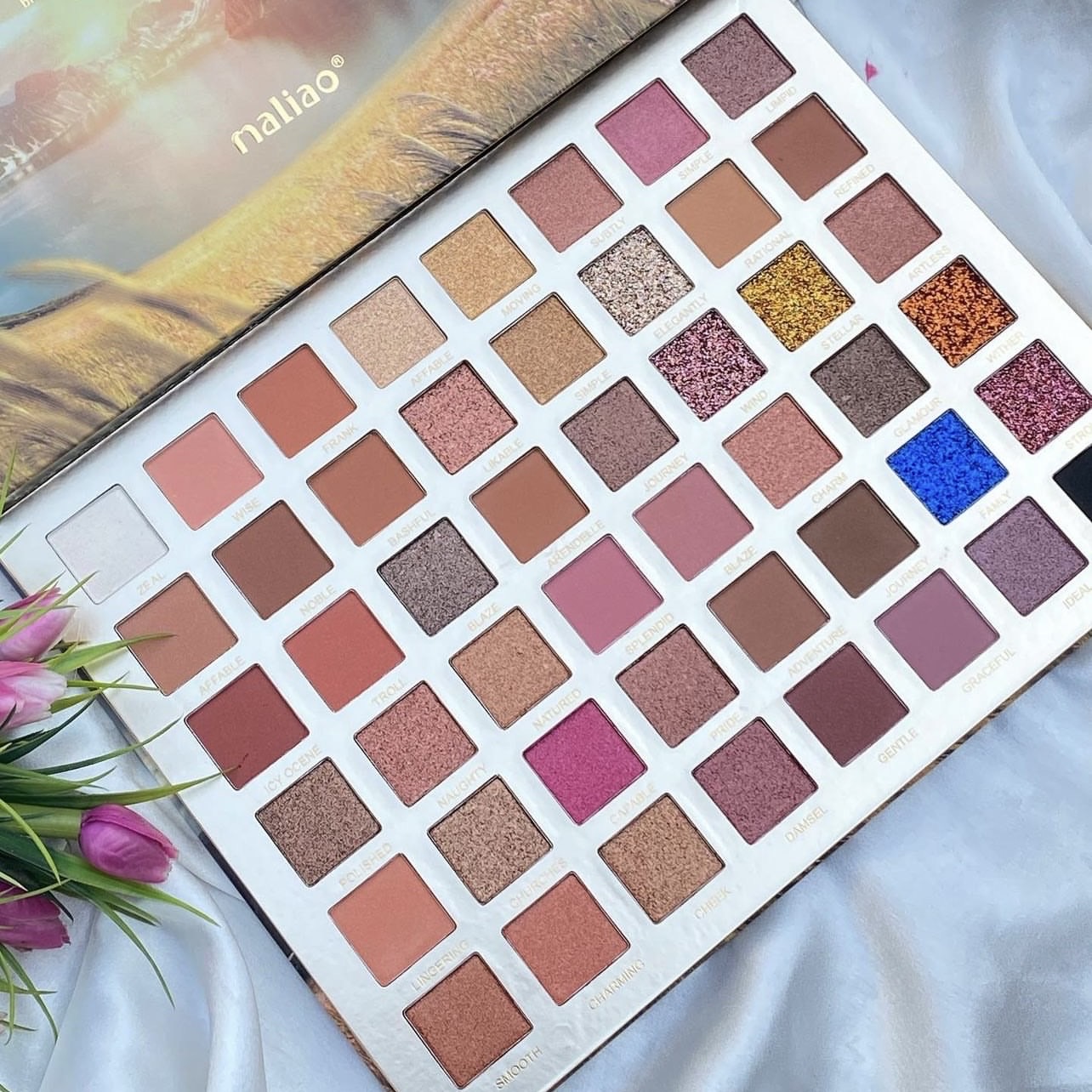 Maliao 48 Colors Soft Nude Eyeshadow