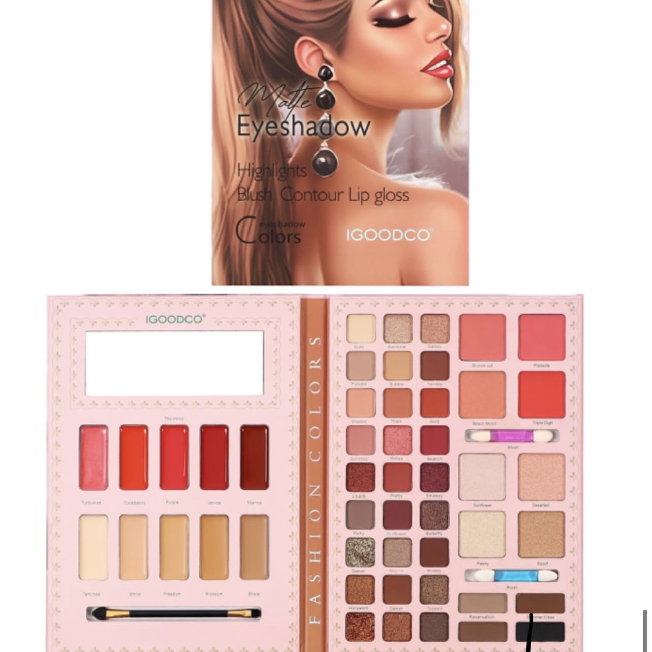 Igoodco Fashion Color All In 1 Makeup Palette