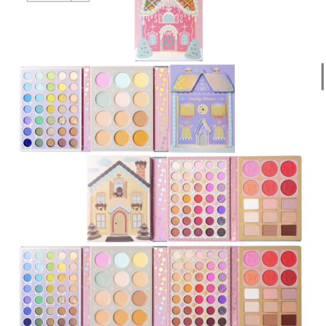 Igoodco Beauty & Fashion 4 Fold All in 1 Makeup Palette