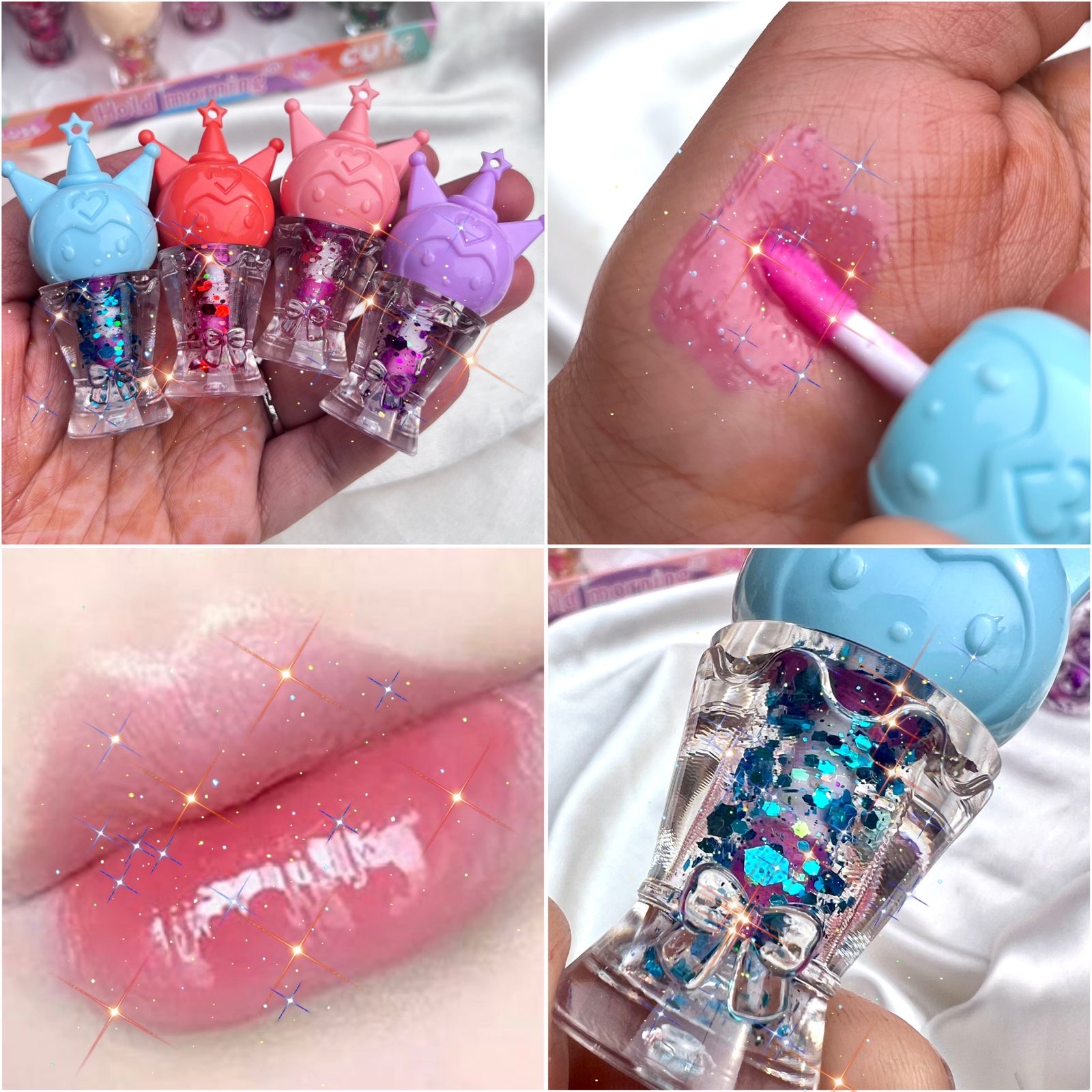 Cute Doll Glittery Lipgloss