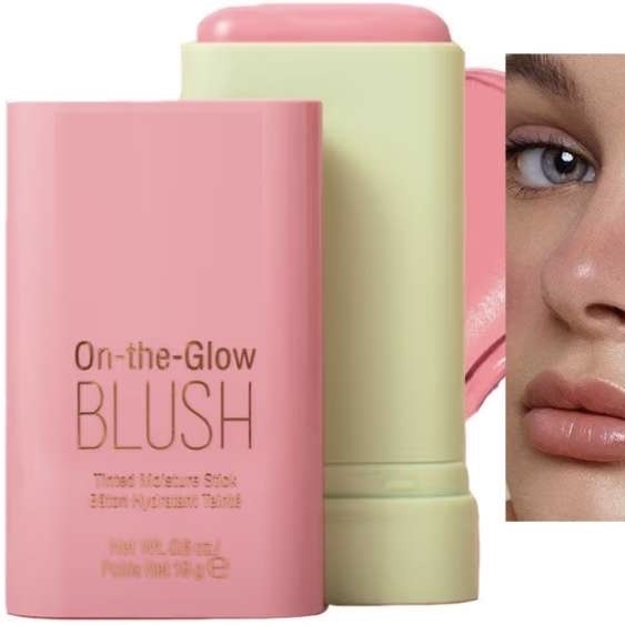 On The Glow Blusher Stick- Shy Pink