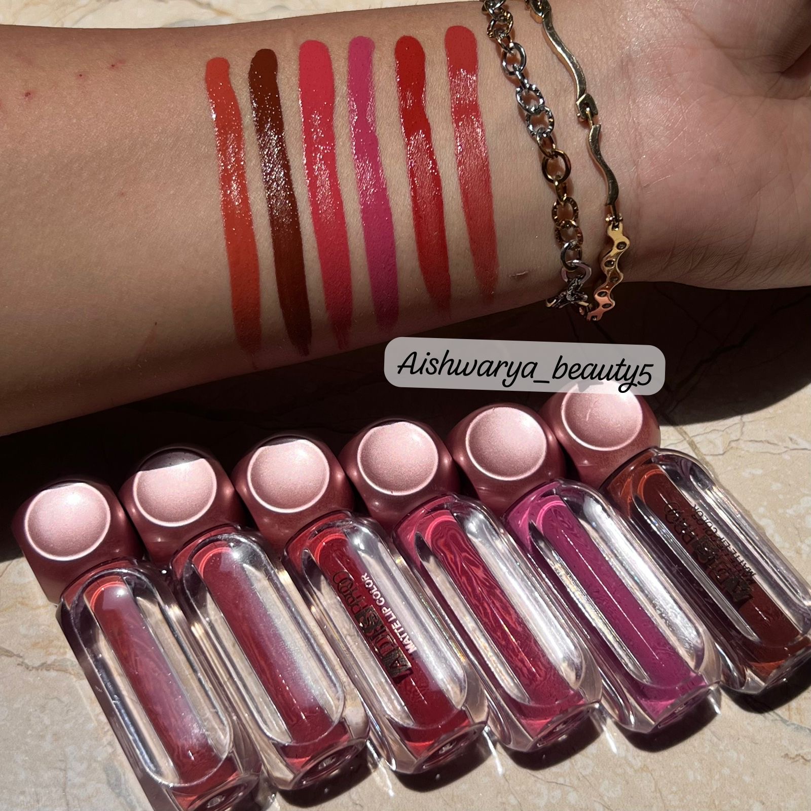 ADS Pro Matte Lip Color | Set of 6