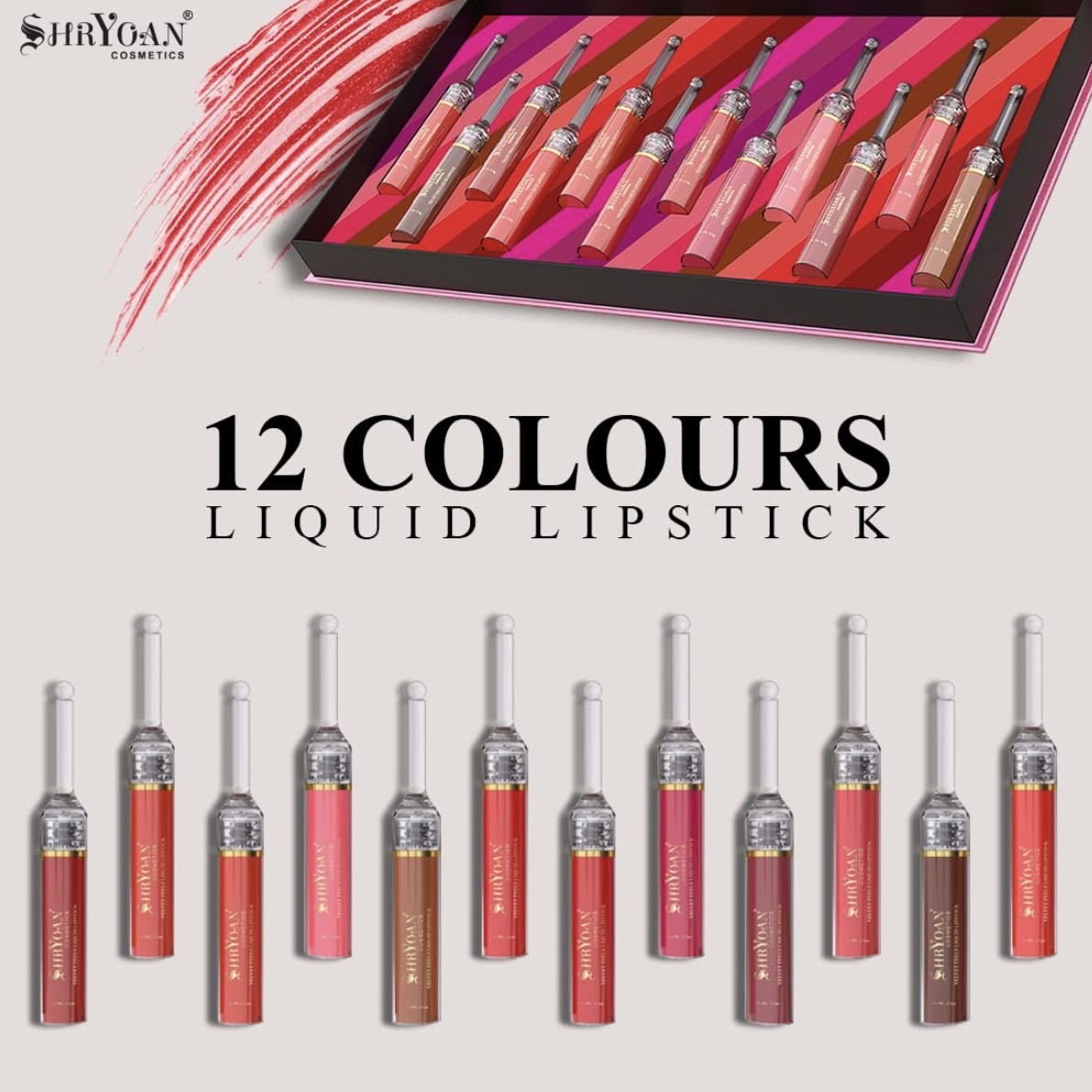 Shryoan Super Stay Matteink Lipsticks Set of 12