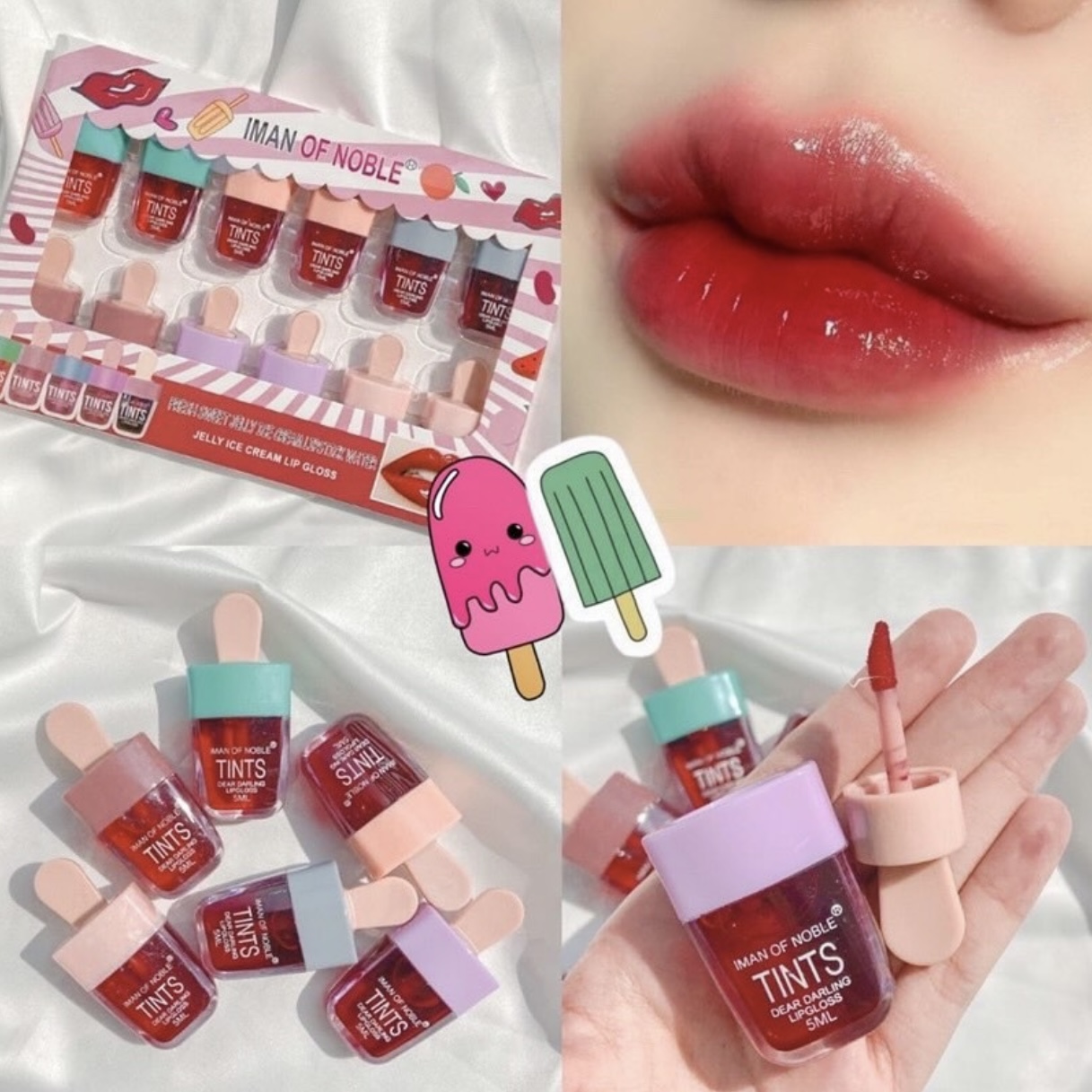 Dear Darling Ice Cream Lip tints