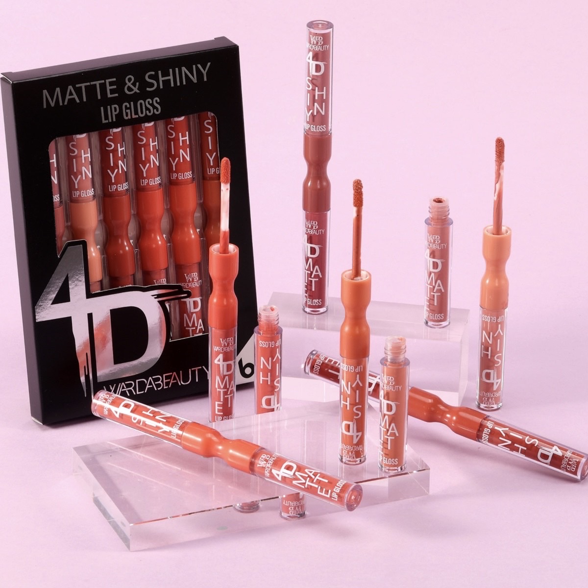 Warda Beauty 2 in 1 Nude Matte Lipgloss