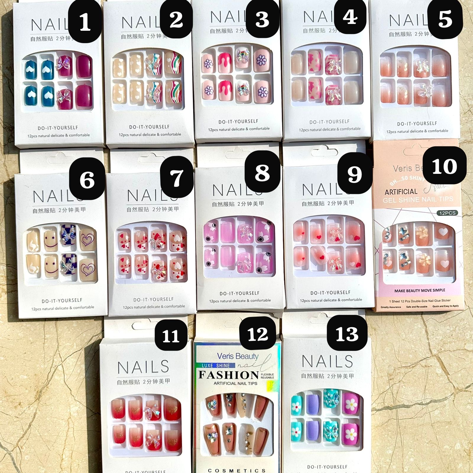 Korean Bow Nails