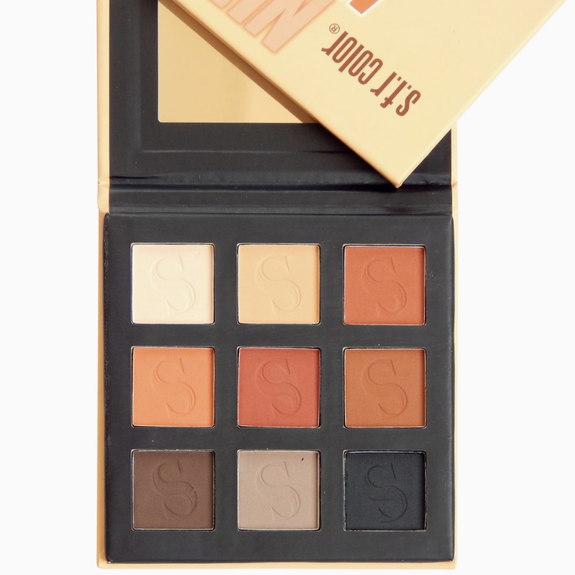 Sfr 9 Color Nude Eyeshadow Palette- A