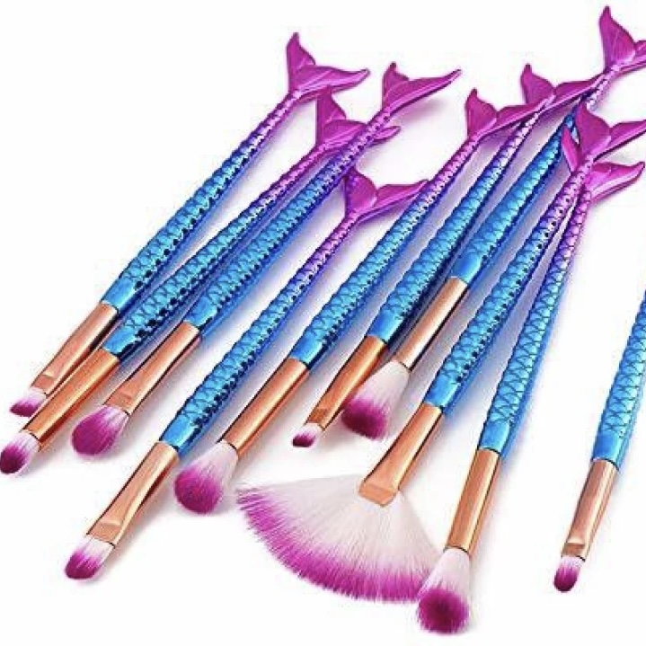 Mermaid Brushes Set of 10