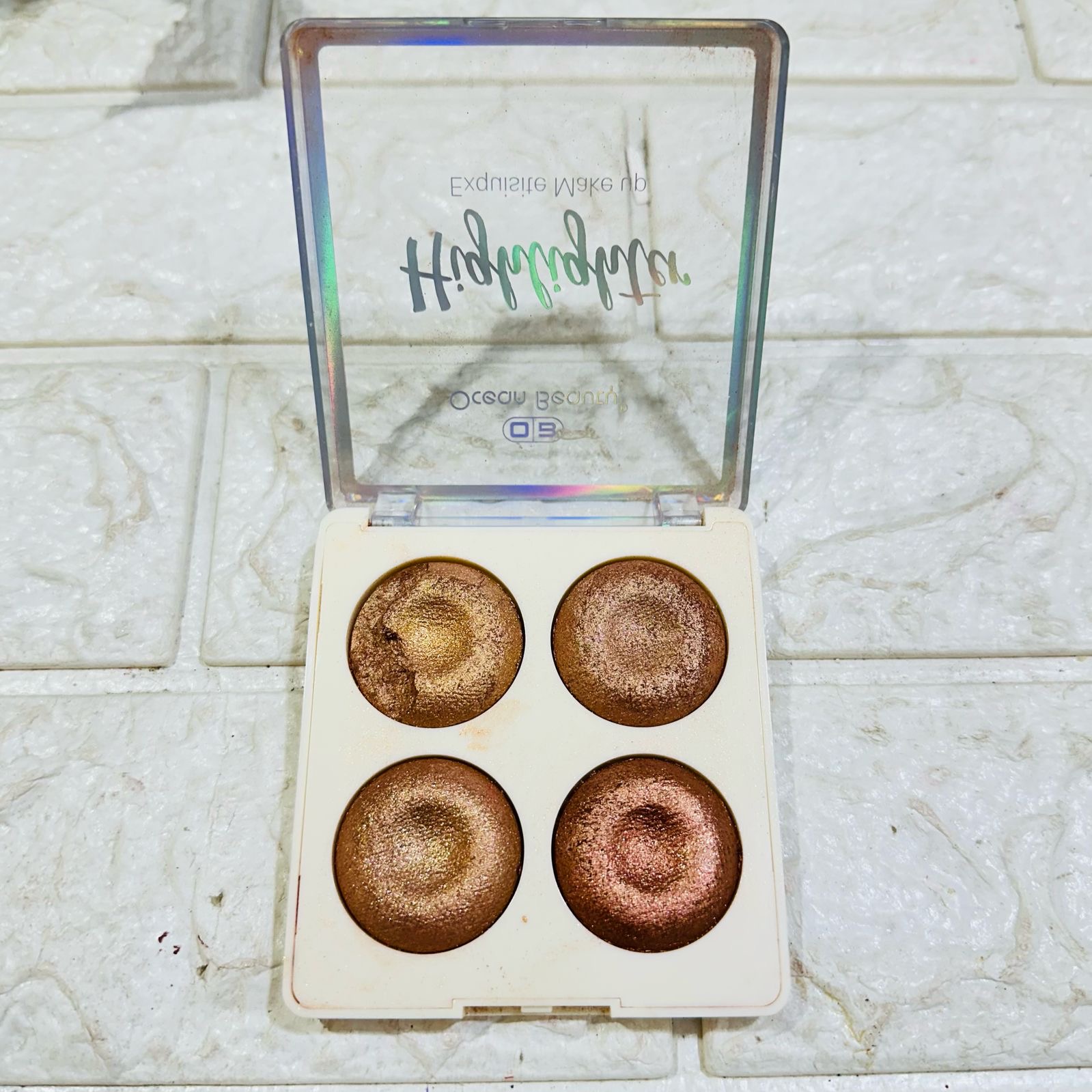 Ocean beauty 4 Color highlighter- broken