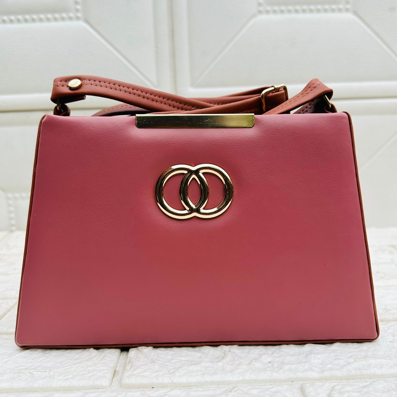 Korean Infinity Hand Bag-Brick