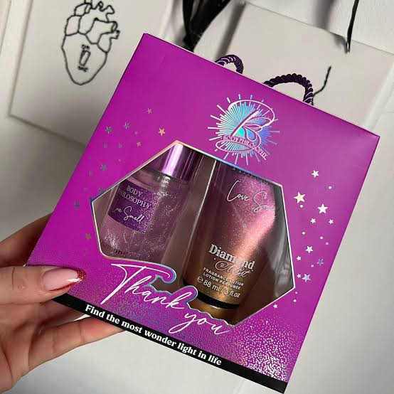 Body Philosophy Fragnance Lotion Perfume Purple