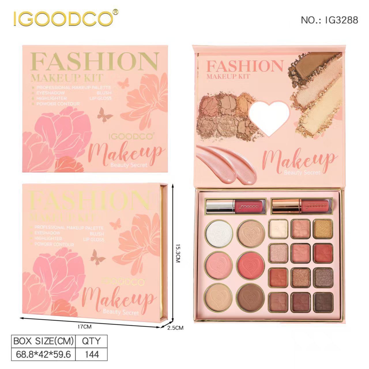 Igoodco Beauty Secret Makeup Set