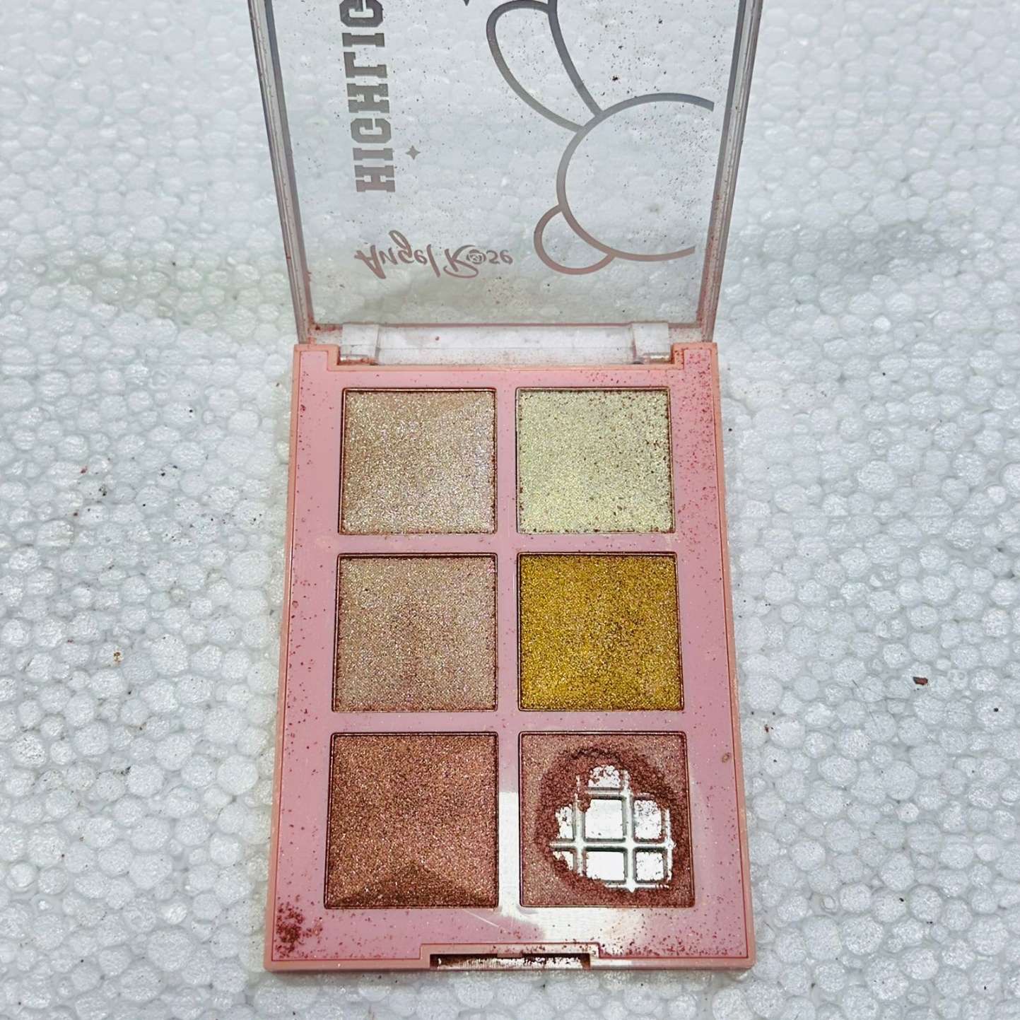 Angelrose 6 in 1 highlighter broken