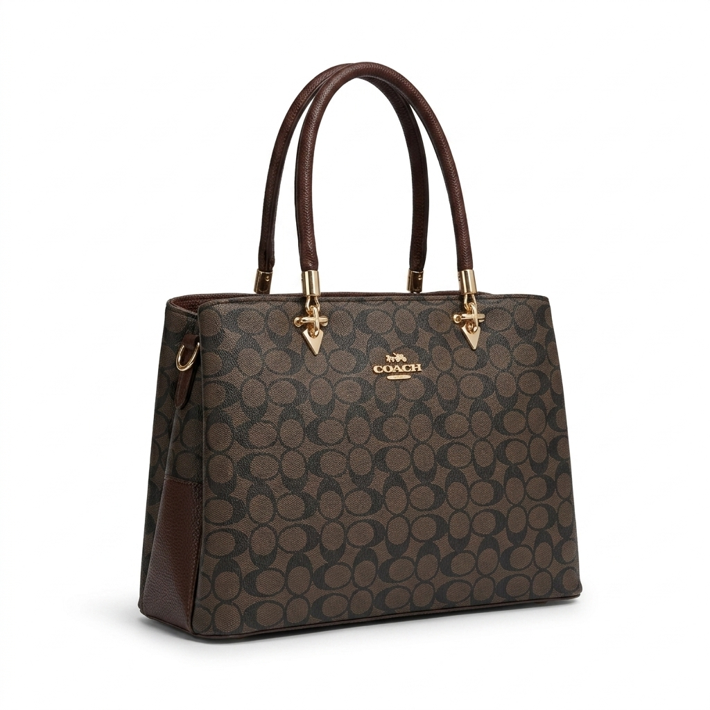 Coach Brooklyn Triple-Compartment hand Bag