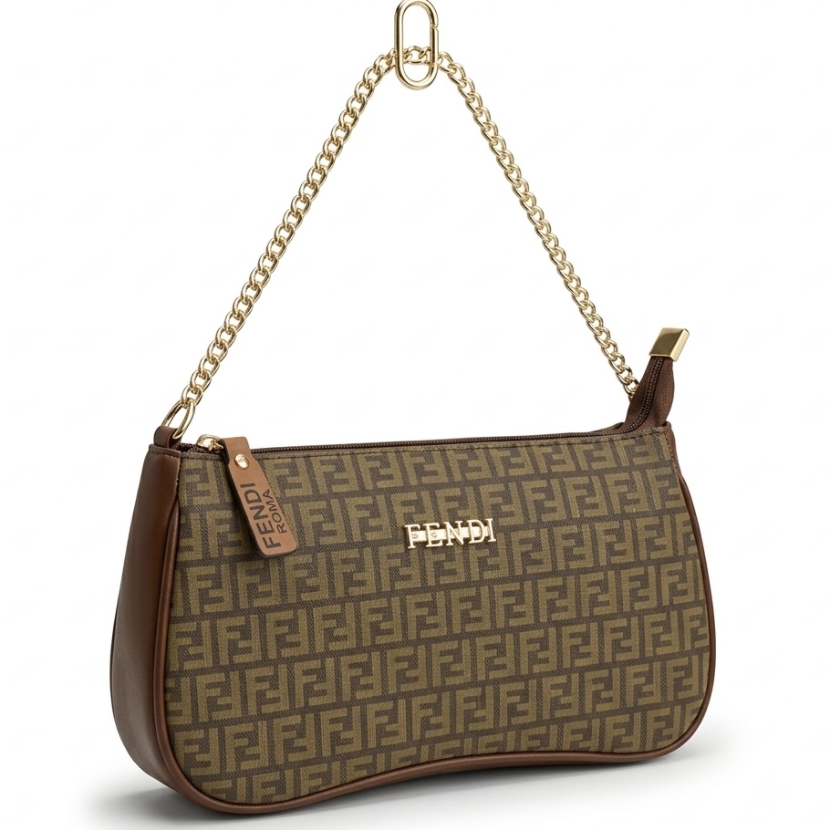 Fendi Inspired Signature Shouder Bag